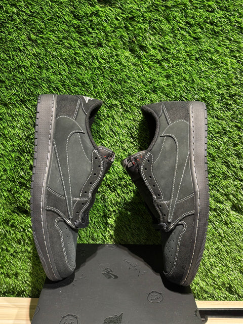 Jordan 1 Retro Low OG SP Travis Scott Black Phantom Sz 12