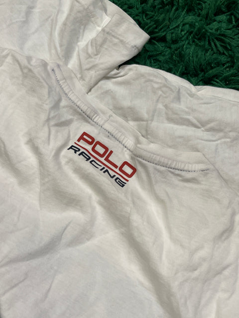Polo Ralph lauren White Offshore Sailing Team Graphic T-Shirt