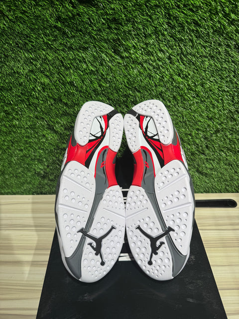 Jordan 8 Retro White True Red (2025) Sz 11M