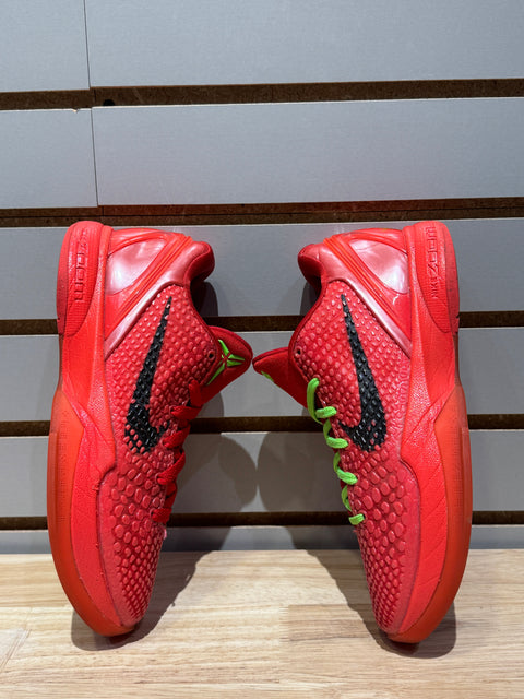 Nike Kobe 6 Protro Reverse Grinch Sz 5M