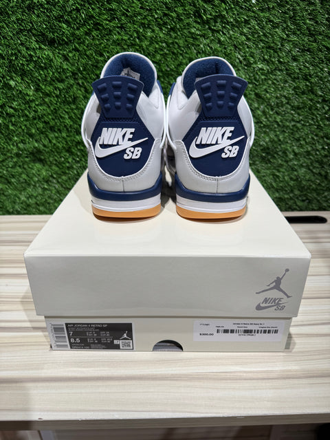 Jordan 4 Retro SB Navy Sz 7