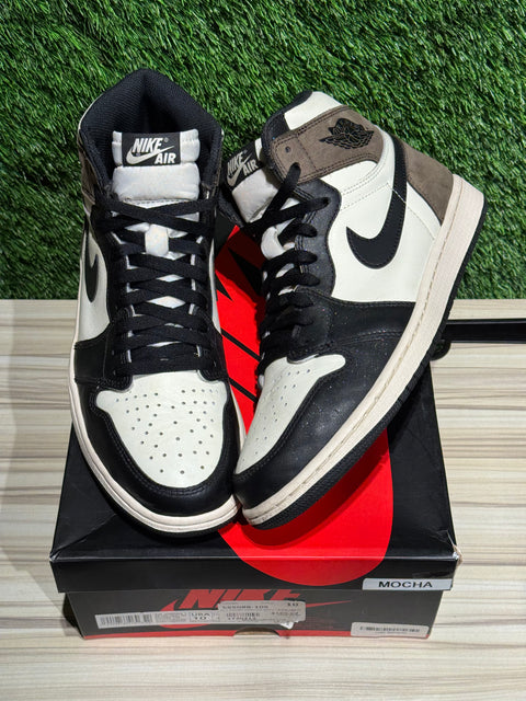 Jordan 1 Retro High Dark Mocha Sz 10M