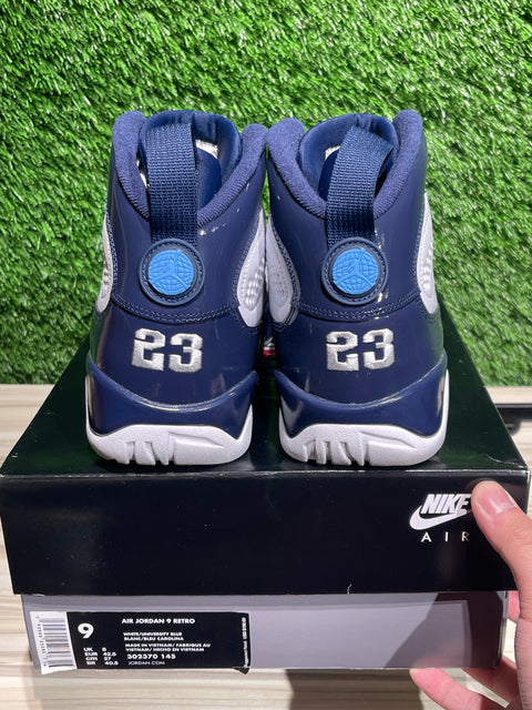 Jordan 9 Retro Pearl Blue Sz 9