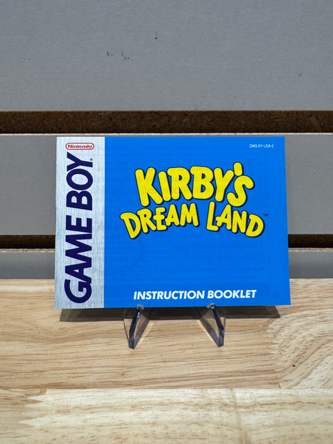 Vintage 1992 Kirby's Dream Land GBA Complete CIB