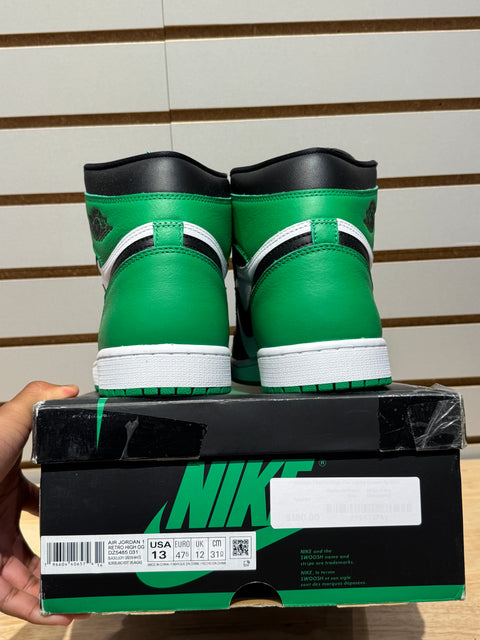 Jordan 1 Retro High OG Lucky Green Sz 12