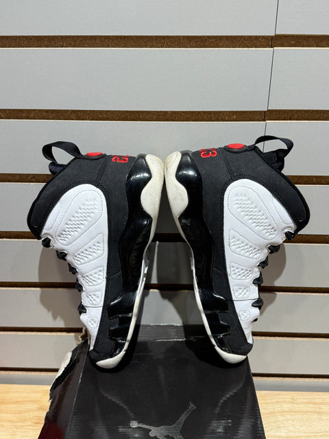 Jordan 9 Retro White Black Red (2010) (GS) Sz 6.5Y