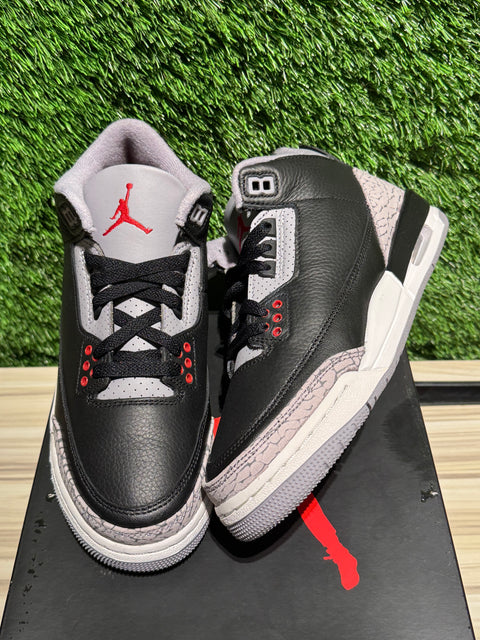 Jordan 3 Retro Black Cement (2024) (GS) Sz 6.5Y