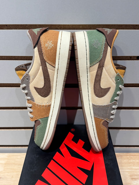 Jordan 1 Retro Low OG Zion Williamson Voodoo Sz 10