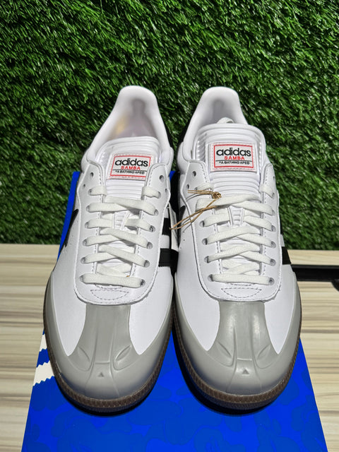 adidas Samba Bape White Black Gum Sz 8M