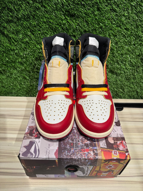 Jordan 1 Retro High OG SP Union LA Chicago Shadow Sz 8
