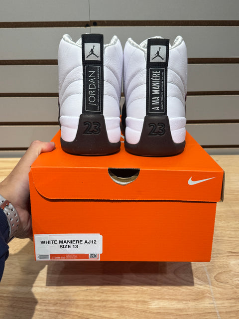 Jordan 12 Retro SP A Ma Maniére White (Women's) Sz 13