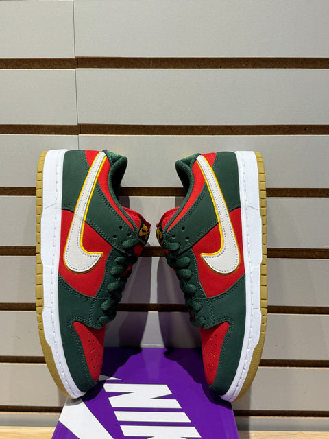 Nike SB Dunk Low Pro PRM Seattle Supersonics Sz 7