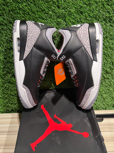 Jordan 3 Retro OG Black Cement (2024) Sz 10.5