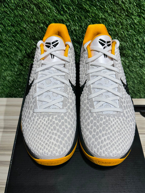 Kobe 6 Protro Playoff Pack White Del Sol Sz 9