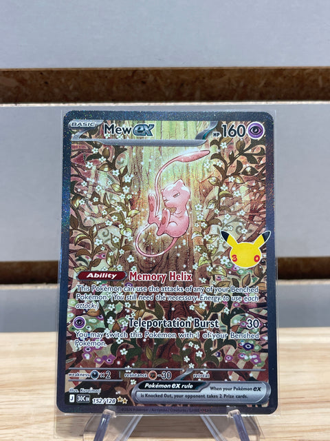 Mew ex - 152/128 - Pokemon ME: 30th Celebration (30C)