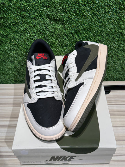 Jordan 1 Retro Low OG SP Travis Scott Olive (Women's) Sz 11.5M/13W