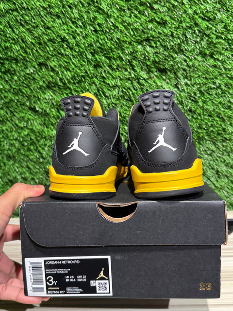 Jordan 4 Retro Thunder (2023) (PS) Sz 3Y