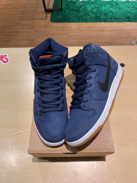 Nike SB Dunk High Orange Label Midnight Navy Sz 11