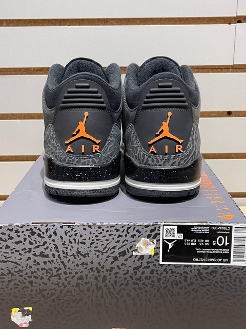 Jordan 3 Retro Fear Pack (2023) Sz 10.5