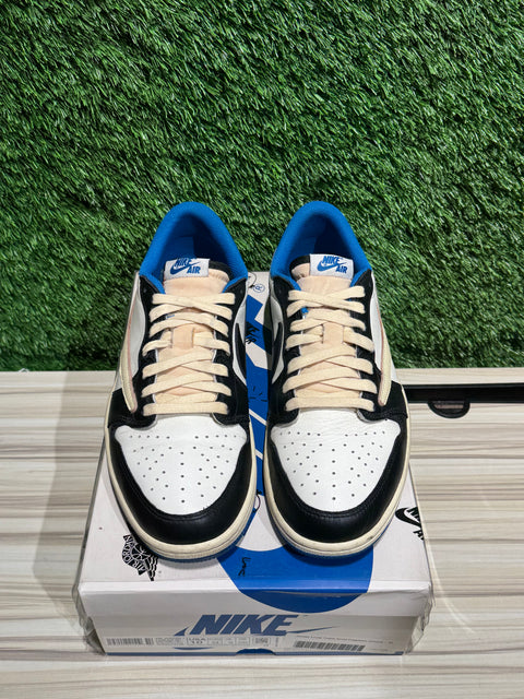 Jordan 1 Retro Low OG SP Fragment x Travis Scott Sz 10M