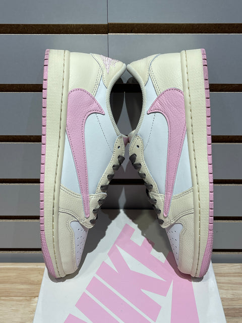 Jordan 1 Retro Low OG SP Travis Scott Shy Pink Sz 8.5M