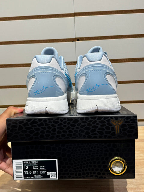 Nike Kobe 6 Protro Caitlin Clark Light Armory Blue Sz 12M