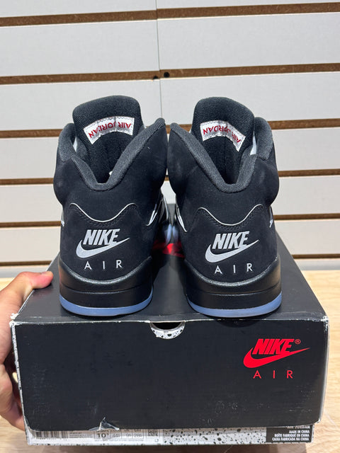 Jordan 5 Retro OG Black Metallic Reimagined Sz 10.5