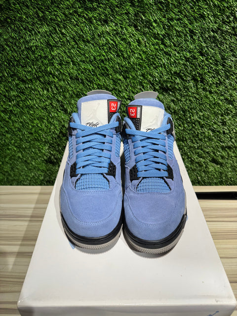 Jordan 4 Retro University Blue Sz 9.5M