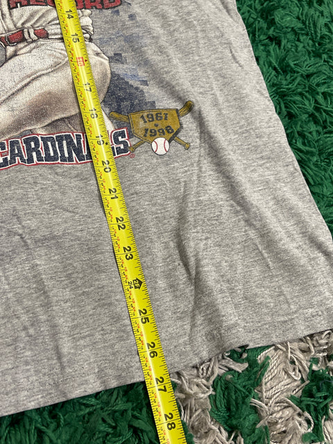 Vintage 1998 Mark McGwire Home Run King T-SHirt Lee Sport MLB USA Made