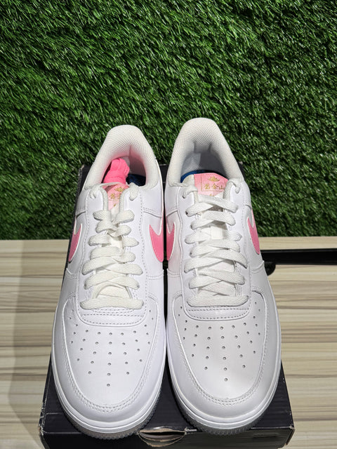 Nike Air Force 1 Low '07 PRM San Francisco Chinatown Lotus Flower Sz 7.5M