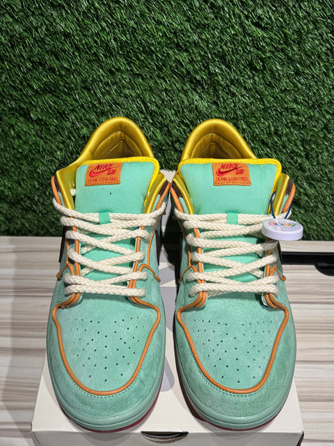 Nike SB Dunk Low Rodeo Tourmaline Sz 14