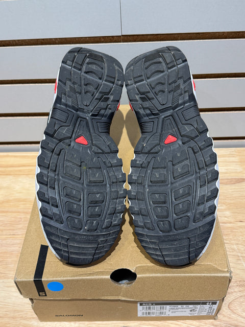 Salomon ACS+ OG Lunar Rock Poppy Red Sz 11.5M
