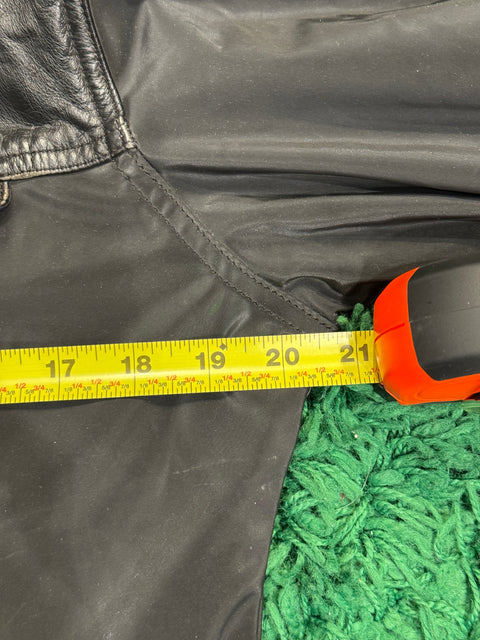 Vintage Harley Davidson Black Orange Jacket