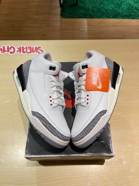 Jordan 3 Retro White Cement Reimagined Sz 11