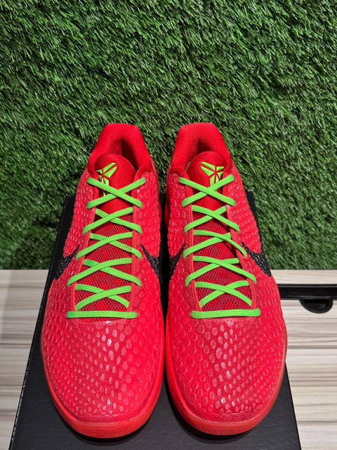 Nike Kobe 6 Protro Reverse Grinch Sz 10M