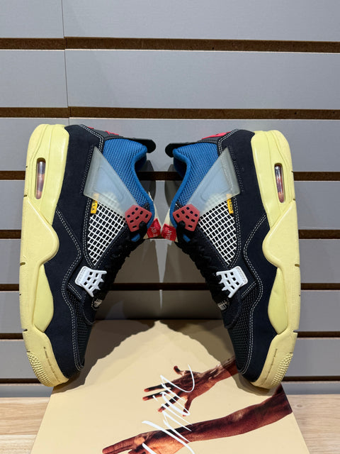 Jordan 4 Retro Union Off Noir Sz 8.5M