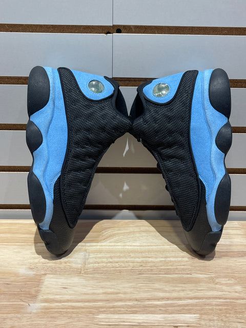 Jordan 13 Retro Black University Blue Sz 8.5