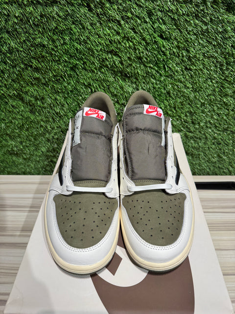 Jordan 1 Retro Low OG SP Travis Scott Medium Olive Sz 12.5