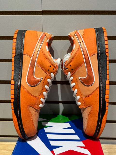 Nike SB Dunk Low Concepts Orange Lobster Sz 13