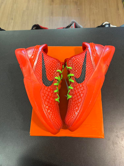 Nike Kobe 6 Protro Reverse Grinch (GS) Sz 7Y