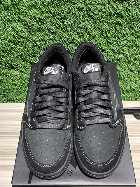 Jordan 1 Retro Low OG SP Travis Scott Black Phantom Sz 9M