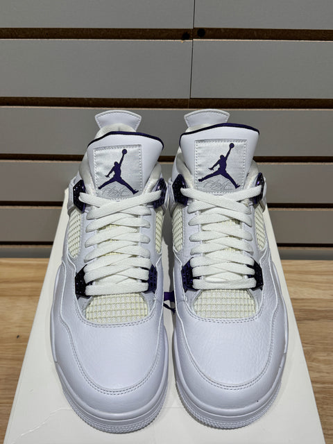 Jordan 4 Retro Metallic Purple Sz 9.5