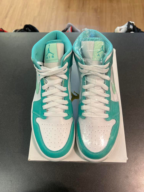 Jordan 1 Mid Washed Teal (Women's) Sz 8W