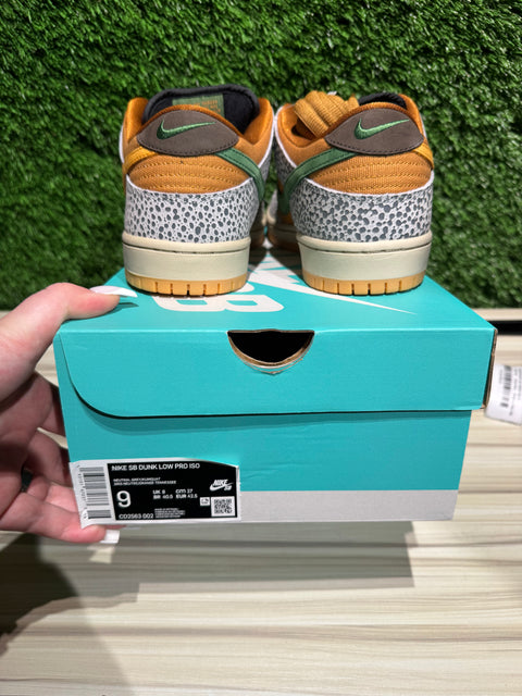 Nike SB Dunk Low Safari Sz 9