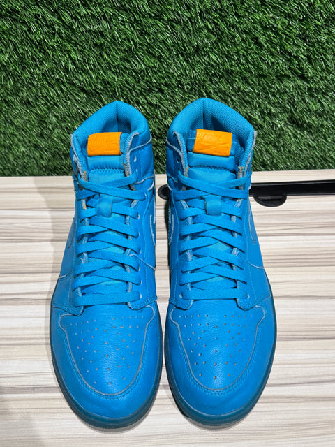 Jordan 1 Retro High Gatorade Blue Lagoon Sz 11M