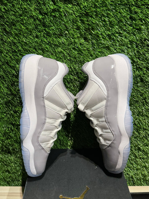 Jordan 11 Retro Low Cement Grey (GS) Sz 7Y