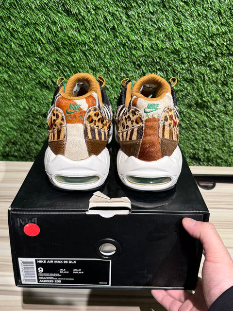 Nike Air Max 95 atmos Animal Pack 2.0 (All Black Box) (2018) Sz 9