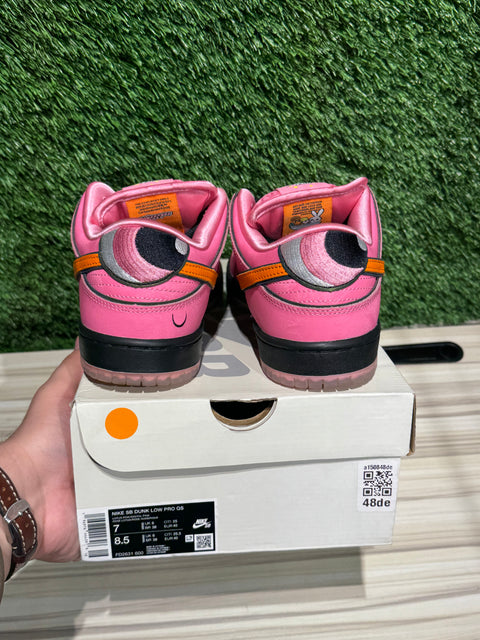 Nike SB Dunk Low The Powerpuff Girls Blossom Sz 7
