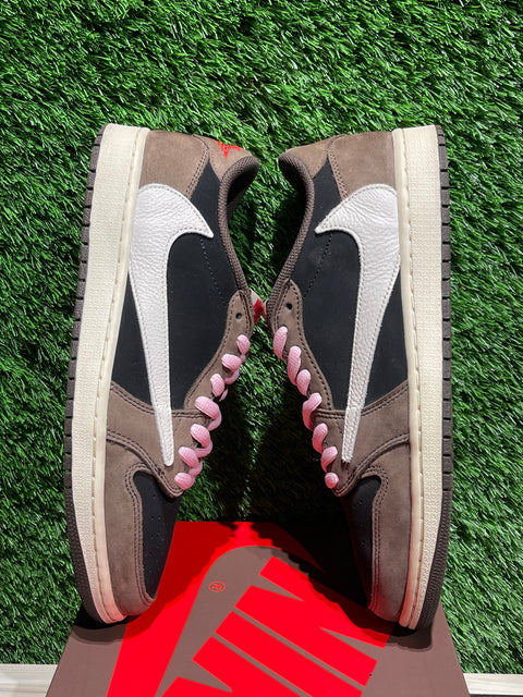 Jordan 1 Retro Low OG SP Travis Scott Mocha Sz 10.5