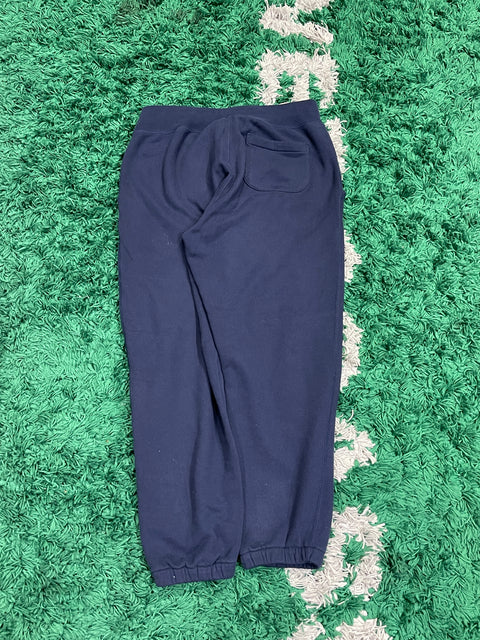 Polo Ralph Lauren Navy Fleece Jogger Pants Red Pony